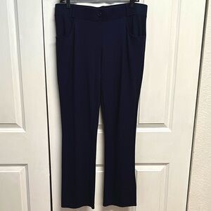 Willit Classic Women's Navy Straight Leg Pants Size XL